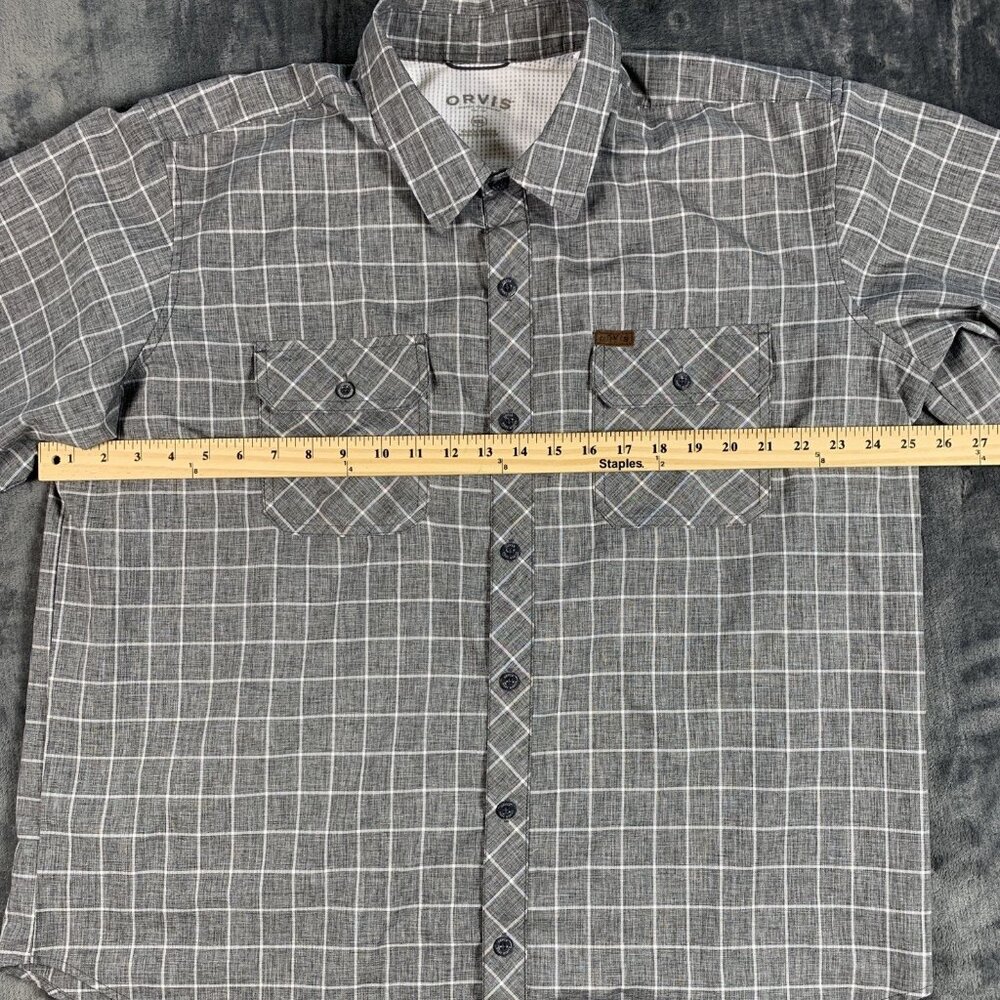 Orvis Classic Collection Short Sleeve Button Up Shirt Men's XXL (lot of 2) - Picture 10 of 14